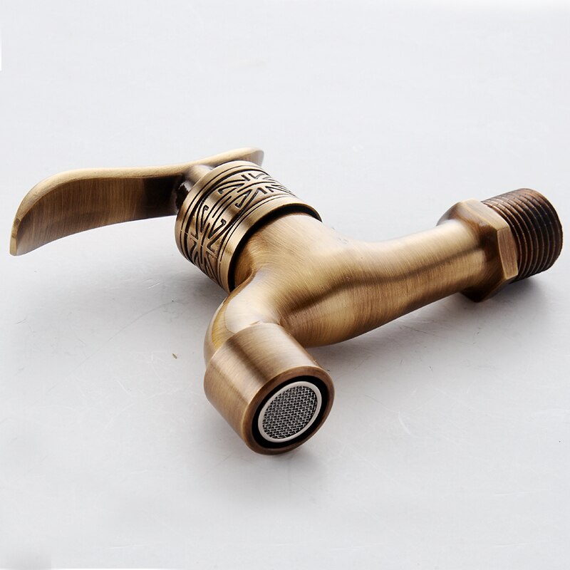 Robinet Bibcock en Laiton Antique pour Jardin