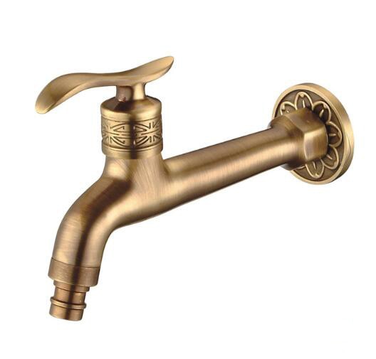 Robinet Bibcock en Laiton Antique pour Jardin